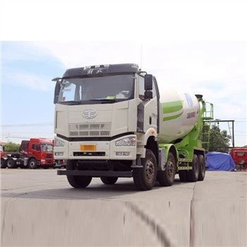 FAW Jiefang J6P 390HP 8X4 کنکریٹ مکسر